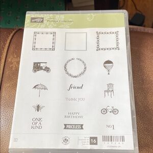 Stampin' Up! Postage Collection Stamp Set with Vintage Designs